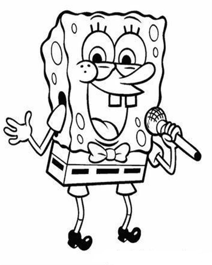 BOB ESPONJA PARA COLOREAR : ACTIVIDADES PARA NIÑOS